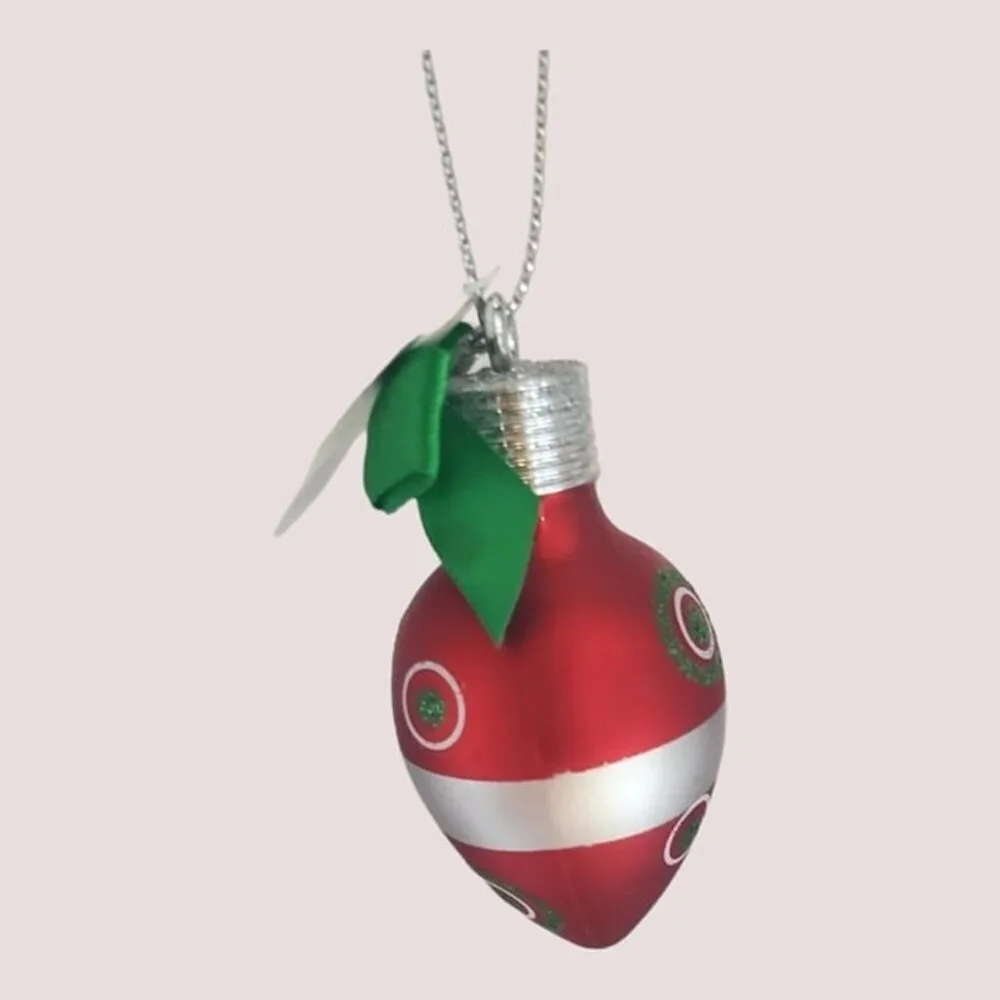 Christmas ornament set of 2 ornaments